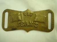 USS 1776 JEANS'S 1976 DEPOSE PİRİNC KEMER TOKASI