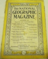THE NATIONAL GEOGRAPHIC MAGAZINE DECEMBER  1947 YILI AMERİKAN BASKI DERGİ