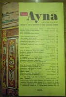 HAYAT AYNA AYLIK DERGİ SAYI :9. AĞUSTOS 1973