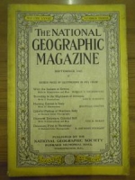 THE NATIONAL GEOGRAPHIC MAGAZINE  SEPTEMBER 1935 YILI AMERİKAN BASKI DERGİ