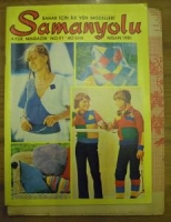 SAMANYOLU 200 ÇEŞİT EL İŞİ MODELİ PATRONUYLA NO : 91 NİSAN 1981