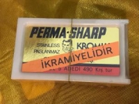 PERMA SARP KROMLU STAINLES İKRAMİYELİ TÜRK MALI 5 ADET JİLET