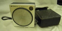 1960 MODEL SONY RADIO 2 R - 21 8TRANSISTOR SONY MİNİATURE RADİO SUPERHETERODYNE FREQUENCY