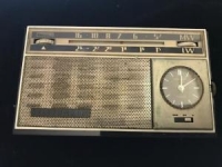 1964 TELEFUNKEN TİCCOLO RADİO POCKET MEKANİK KURMALI ALARM SAATLİ