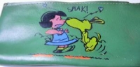 SMAKİ SNOOPY RESİMLİ ÇOCUK KALEM KUTUSU SNOOPY FERMUARLI