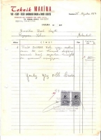 1967 İSTANBULDA TEKNİK  MAKİNE  KESİLMİŞ 150 LİRALIK FATURA