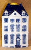 KLM BOLS BLUE DELFT MİNİATURE HOUSE LİKOR ŞİŞESİ 48 NOLU KOLEKSİYON