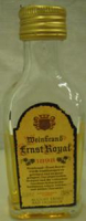 MİNYATÜR İÇKİ ŞİŞESİ KOLEKSİYON WEİNBRAND ERNST ROYAL 1898 AUGUST ERNST BAD OLDESLOE 38%