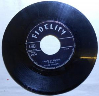 FIDELITY TANGO D' AMORE (r. granata) ROCCO GRANATA ; PUPETTA ( r. granata) 2645 - 2412A-2412B 45'LİK YABANCI PLAK