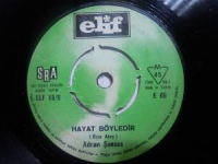 HAYAT BÖYLEDİR ( RIZA ATEŞ) ADNAN ŞENSES , KÖREBE ( YILMAZ ÖRTEN / ATİLLA TAŞAR ) ADNAN ŞENSES 45 LİK YERLİ PLAK