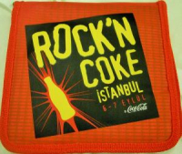 COCA COLA ROCK'N COKE İSTANBUL 6-7 EYLÜL CD SAKLAMA KABI