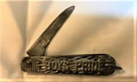 BOYS PRIDE POCKET KNIFE BY DIXON METAL CAKI
