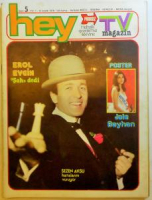 HEY HAFTALIK MAGAZİN DERGİ SAYI 5 13 ARALIK 1976 EROL EVGİN