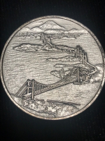 KOJİMA SAKAİDE OPENİNG 10 APR 1988  KÖPRU ACILIŞI ANISINA MADALYA