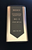 SONY CHARGING ADAPTOR BATARYA BC 3 FOR BP 23 DC IN 6 V