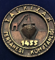 TAŞKIZAK TERSANESİ KOMUTANLIGI 1455 BRONZ BROVE