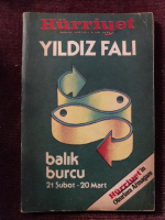 HÜRRİYET YILDIZ FALI BALK BURCU  BİLGİLENDİRİCİ CEP KİTABI