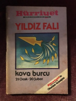 HÜRRİYET YILDIZ FALI KOVA BURÇU BİLGİLENDİRİCİ CEP KİTABI