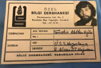 ÖZEL BİLGİ DERSANESİ CAGALOGLU KURS 1975 PASOSU