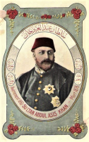 SULTAN ABDUL AZİZ PADİŞAHLAR SERİSİ  EDİTÖR MAX FRUCHTERMANN CONSTANTİNOPLE KARTPOSTAL