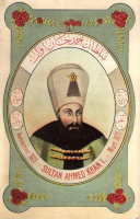 SULTAN AHMET 1 HAN SULTANLAR SERİSİ  EDİTÖR MAX FRUCHTERMANN CONSTANTİNOPLE KARTPOSTAL