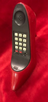 COLUMBIA TELECOM 1987 TOPUKLU KIRMIZI BAYAN AYAKKABISI