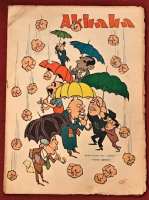 AKBABA SİYASİ MİZAH KARİKATÜR  DERGİ  6 MART 1968 11. SAYI