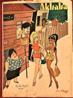 AKBABA SİYASİ MİZAH  KARİKATÜR DERGİ 16 AGUSTOS 1967  SAYI 34