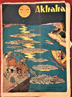 AKBABA SİYASİ MİZAH KARİKATÜR DERGİ  24 AGUSTOS 1966  SAYI 35