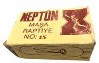 NEPTUN MAŞA RAPTİYE 15 NUMARA KARTON KUTUDA 50 ADET