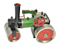 BİRMİNGHAM MAMOD ENGLAND BUHAR KAZANLI SİLİNDİR METAL HAREKETLİ TEKERLEKLİ CALIŞAN  OYUNCAK