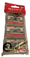 SONY MİCROCASSETTE 60 MİN 3 PACK HIGH DURABILIT UFAK MİNİ KASET 3 ADET KENDİ ORJİNAL ANBALAJINDA