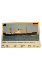 DENİZCİ KOLEKSİYONER OYUN KARTI ISERLOHN HAPAG LLOYD BREMEN GERMANY