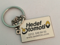 HEDEF OTOMOTİV TEMALI METAL ANAHTARLIK