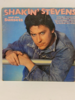 SHAKIN STEVENS AND THE SUNSETS UZUN CALAR 33 DEVİR LP PLAK ORJİNAL KABINDA ORJİNAL BASKISIDIR