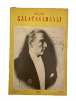 KÜÇÜK GALATASARAYLI DERGİSİ KAPAK GAZİ MUSTAFA PAŞA MUSTAFA KEMAL ATATÜRK GÖRSELLİ