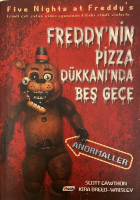 SCOTT CAWTHON FREDDY'NİN PİZZA DÜKKANINDA 5 GECE ANORMALLER KİTAP