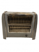 1960 METAL KASA 110 VOLT CİFT TAŞ CUBUK ÜZERİNE SARILMIŞ 1500 WAT TEL ŞAHLAN ELEKTRİK SOBA