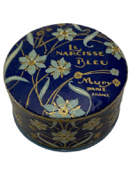 1940 VINTAGE NADİR LE NARCISSE BLEU MURY PARIS MAKYAJ PUDRASI KARTON KAPAKLI KUTU