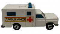 1977 İNGİLİZ MATCHBOX SUPERFAST SERİES AMBULANCE NO 41 KOLEKSİYONLUK OYUNCAK AMBULANS