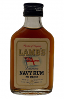 LAMB'S NAVY RUM 50 ML MİNYATÜR İÇKİ ROM ŞİŞESİ KAPAGI ACILMAMIŞ DOLU KOLEKSİYON