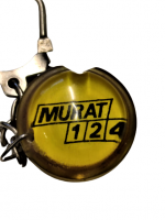 MURAT 124 OTO POLİ KARBON ŞEFFAF ANAHTARLIK ÖN TARAF MURAT 124 LEGOLU DİGER TARAF NAZARLIK