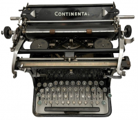 1920 CONTİNENTAL TYPEWRITER A. B. AXEL SVANBERG MALMÖ MEKANİK EKSİKSİZ METAL DAKTILO GERMANY