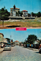 1970 DÜZCE RENKLİ OFSET BASKI POSTADAN GECMİŞ YAZILI KARTPOSTAL