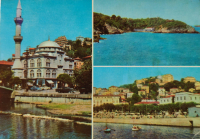 1970 ZONGULDAK PARCALI KARTPOSTAL ARKASI YAZILI RENKLİ OFSET BASKI POSTADAN GECMİŞ