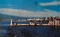 1970 İZMİR KARTPOSTAL RENKLİ OFSET BASKI ARKASI YAZILI