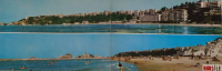 1970 ŞİLE İKİ AYRI YÖNDEN PANORAMİK GÖRÜNÜMÜ  KARTPOSTAL RENKLİ OFSET BASKI