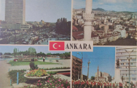 1970 ANKARA ANIT KABİR GÜVEN PARK ANITI PARCALI KARTPOSTAL RENKLİ OFSET BASKI POSTADAN GECMİŞ ARKASI YAZILI EMNİYET BASIM EVİ KARTPOSTALLARI EN 15 CM BOY 10 CM