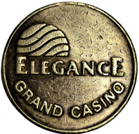 ELEGANCE GRAND CASİNO TOKEN OYUN MAKİNESİ JETON