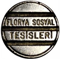 TOKEN FLORYA SOSYAL TESİSLERİ LUNAPARK OYUN JETONU